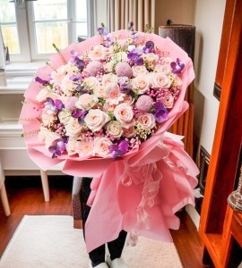Bó Hoa Hồng LUXURY HB136