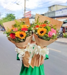 Bó Hoa Hướng Dương Siêu Rẻ SUN005