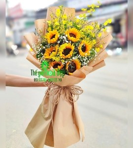 Bó Hoa Hướng Dương Tặng Tốt Nghiệp SUN007