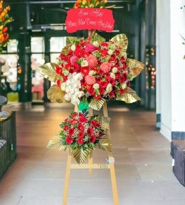 Kệ hoa chúc mừng KT054