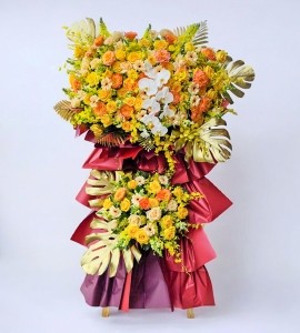 Kệ Hoa Chúc Mừng Cao Cấp KT095