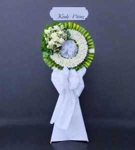 Vòng Hoa Chia Buồn Giá Rẻ CB019