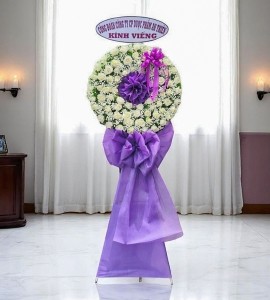 Vòng Hoa Chia Buồn Cb285